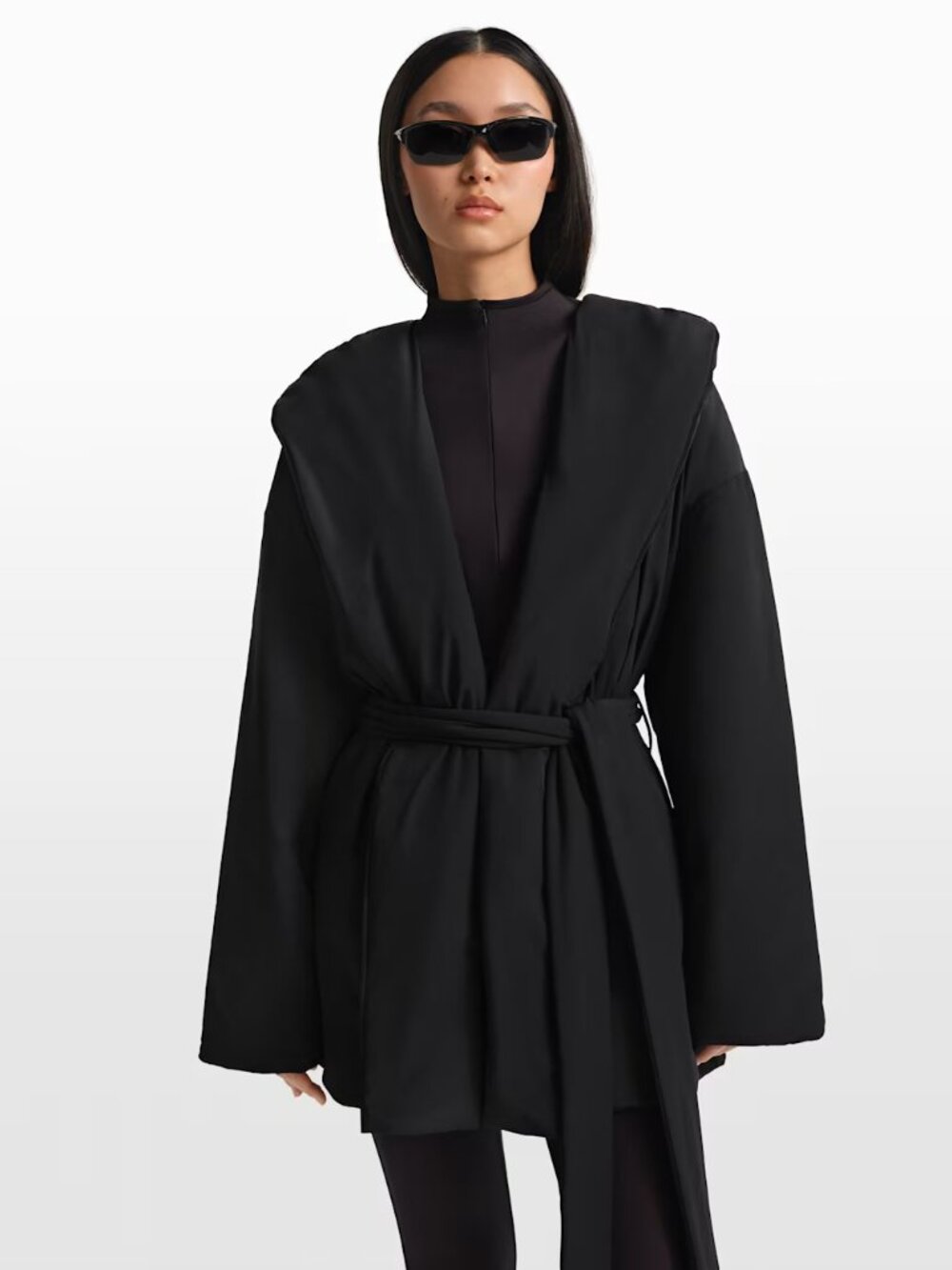NikeSKIMS Woven Nylon Women's Wrap Coat - SOLD OUT!